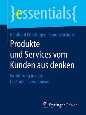cover image of Produkte und Services vom Kunden aus denken